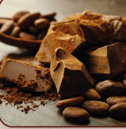 Chocolate y nibs de cacao